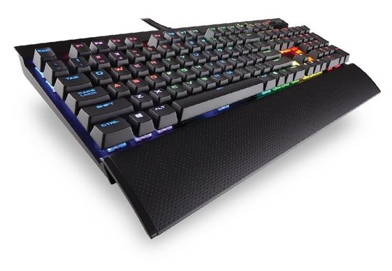 CORSAIR Gaming K70 LUX RGB CHERRY MX RGB RED Mechanical Key - CH-9101010-NA