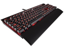 CORSAIR Gaming K70 LUX RAPIDFIRE Mechanical Key                              Red LED - Cherry MX Blue - CH-9101021-NA
