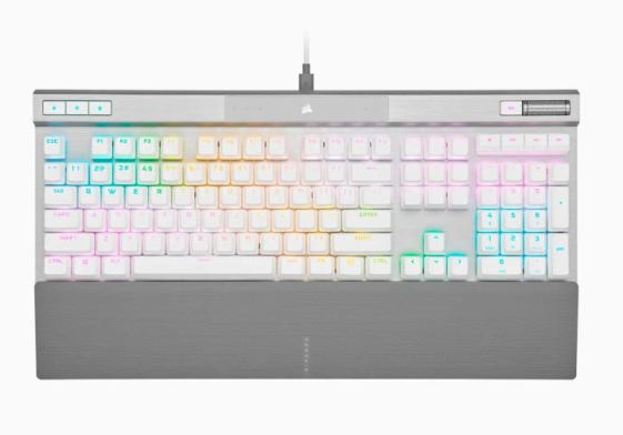 CORSAIR Klawiatura przewodowa K70 RGB Pro White PBT Keycaps  - CH-910951A-NA