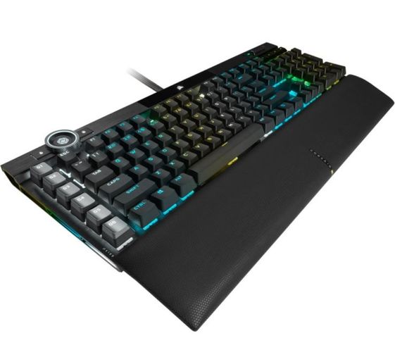 CORSAIR Klawiatura K100 Cherry MX Speed Keyboard Black - CH-912A014-NA