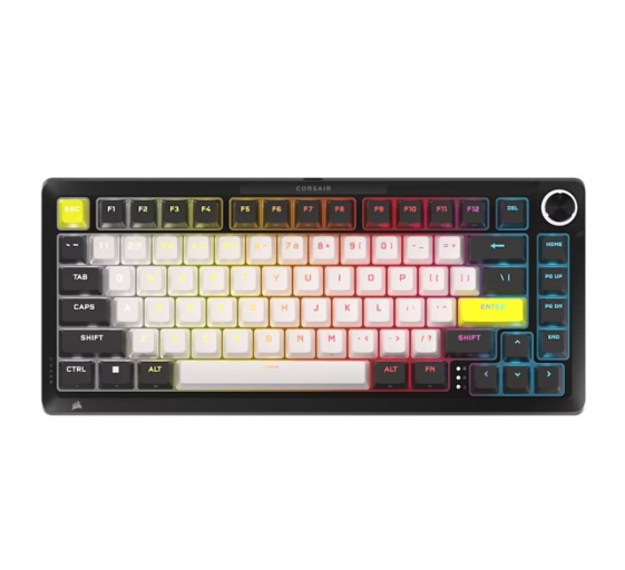 CORSAIR Klawiatura gamingowa Makr Pro 75 Carbon  - CH-91CE21G-NA