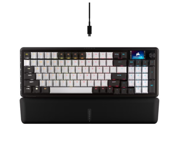 CORSAIR Klawiatura gamingowa Vanguard 96 MLX Plasma czarna - CH-91E901E-NA