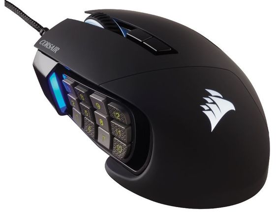 CORSAIR Mysz Scimitar Elite RGB 18000 DPI Black  - CH-9304211-EU