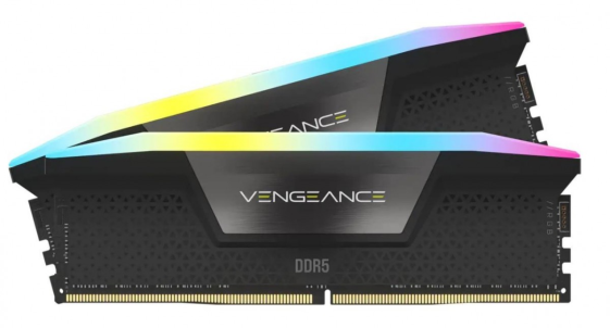 CORSAIR Pamięć DDR5 Vengeance RGB 32GB/6000 (2x16GB) CL36 - CMH32GX5M2F6000Z36