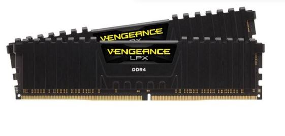 CORSAIR Pamięć DDR4 Vengeance LPX 16GB/2666(2*8GB) czarna CL16  - CMK16GX4M2D2666C16
