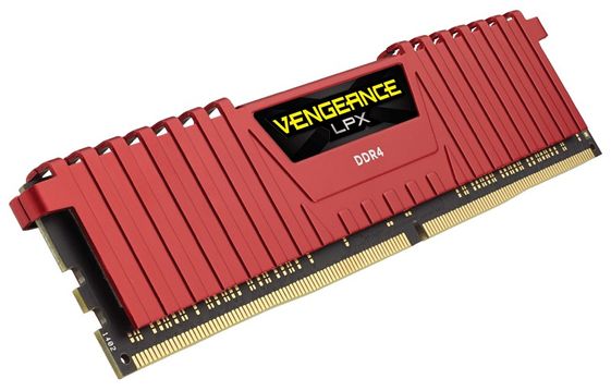 CORSAIR DDR4 Vengeance LPX 8GB/ 2400 RED CL16-16-16-39 - CMK8GX4M1A2400C16R