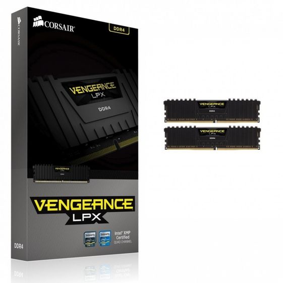 CORSAIR DDR4 Vengeance LPX 8GB/2400 (2*4GB) BLACK CL14-16-16-31 - CMK8GX4M2A2400C14