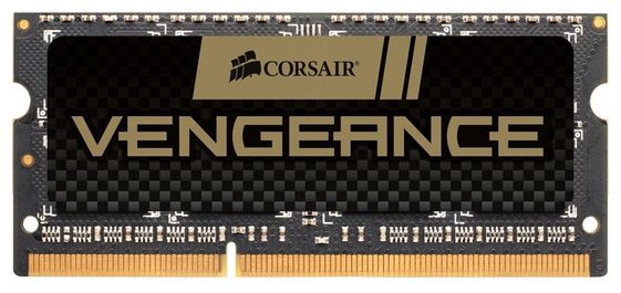 CORSAIR Pamięć DDR3 SODIMM Vengeance 16GB/1600 (2*8GB) CL10-10-10-27 - CMSX16GX3M2A1600C10