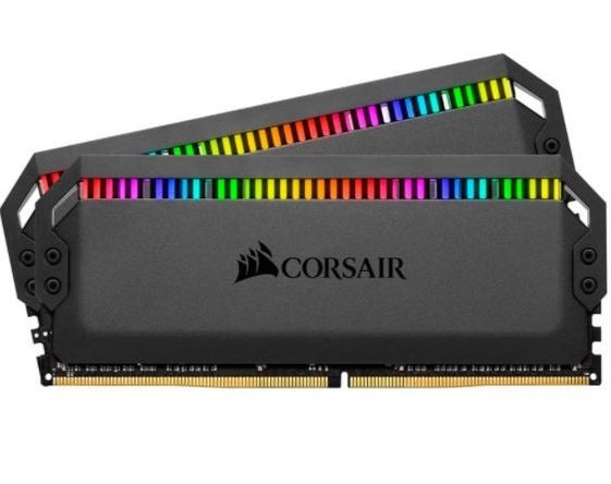 CORSAIR Pamięć DDR4 Dominator Platinum RGB 16GB/3200 (2*8GB) CL16 czarna - CMT16GX4M2C3200C16