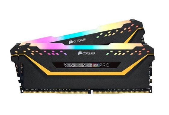 CORSAIR Pamięć DDR4 Vengeance RGB PRO 32GB/3200 (2*16GB) czarna CL16 TUF GAMING  - CMW32GX4M2E3200C16-TUF