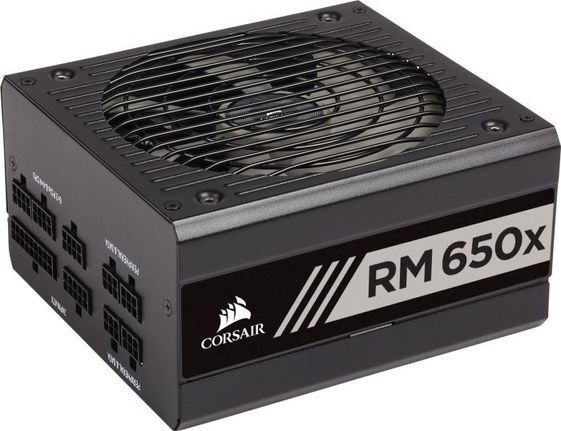 CORSAIR Zasilacz RM650X 650W 80+GOLD F.MODULAR ATX EU - CP-9020178-EU
