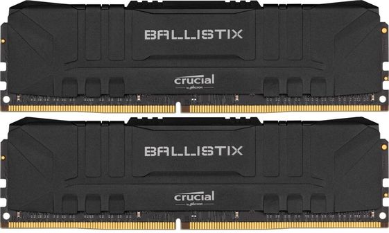 CRUCIAL Pamięć DDR4 Ballistix 32/3000 (2*16GB) CL15 BLACK - BL2K16G30C15U4B