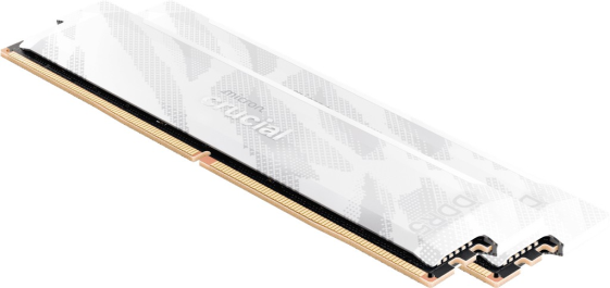 Pamięć DDR5 Crucial Pro OC 32/6400(2*16GB) CL32 White - CP2K16G64C32U5W