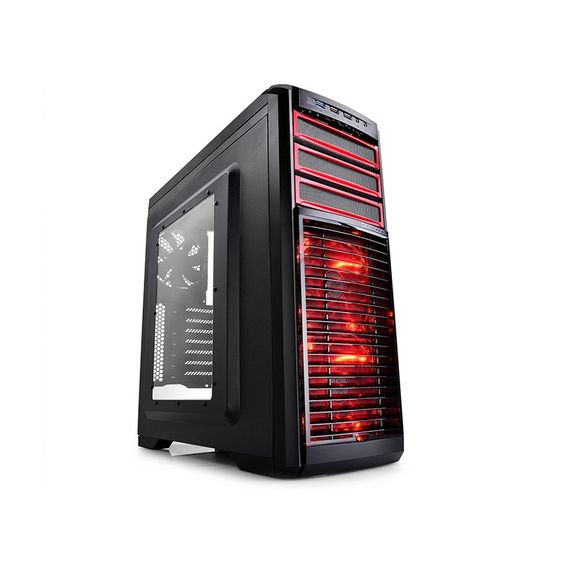 DEEPCOOL Obudowa ATX Kendomen RD  - DP-CCATX-KDM5FBKRD
