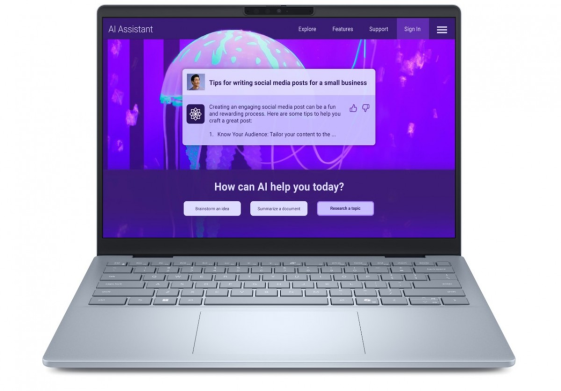 Laptop Dell 14 Plus DB14250 Win 11 HOME|U7-256V|16GB|1TB SSD|Intel Arc|FgrPr |WLAN + BT|14.0 2.5K|Backlit Kb|4 Cell|65W - 1425-2839