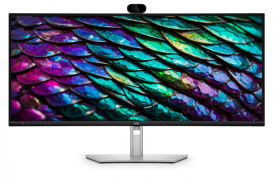 DELL Monitor P3426WEB 34 cale IPS Zakrzywiony WQHD (3440x1440)/21:9/HDMI/DP/4xUSB/2xUSB-C/RJ45/Kamera/Głośniki/3Y - 210-BVHQ