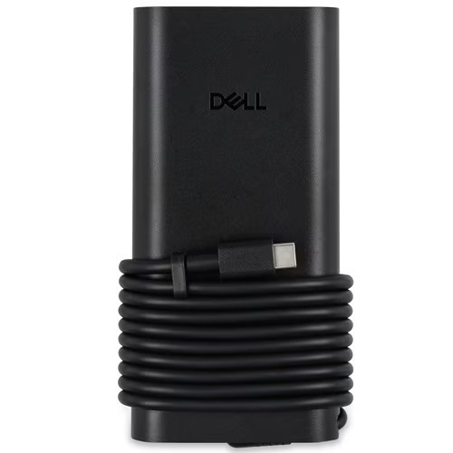 DELL Zasilacz 165W USB-C GaN AC EURO - 1yr Ltd HW Warranty - 450-BFTT