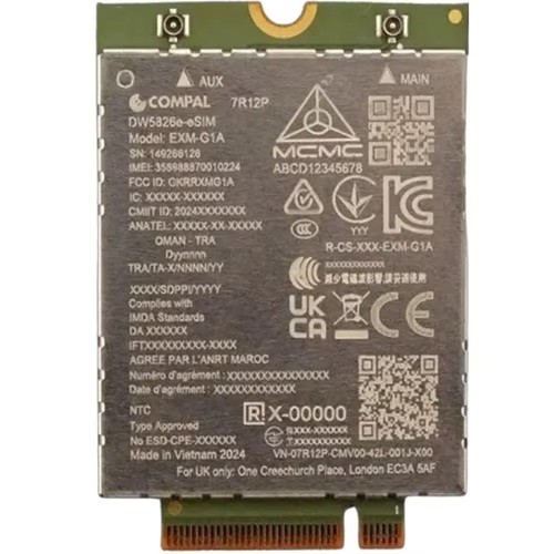 DELL Modem sieci bezprzewodowej DW5826E  - 530-bbfb