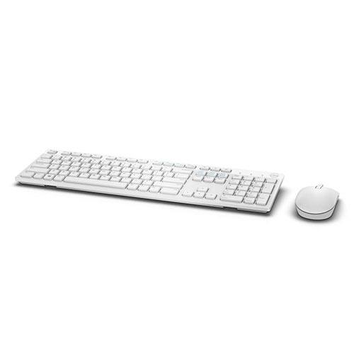 DELL Bezprzewodowa klawiatura + mysz-KM636 (biały) - 580-ADGF