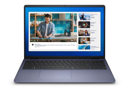 Laptop Dell 16 DC16251 W11P C7-150U/16GB/512GB/16.0 FHD+/Int/FgrPr/WLAN + BT/Backlit Kb/4 Cell/3YPS Midnight Blue - DC16251_RPLU-R_005