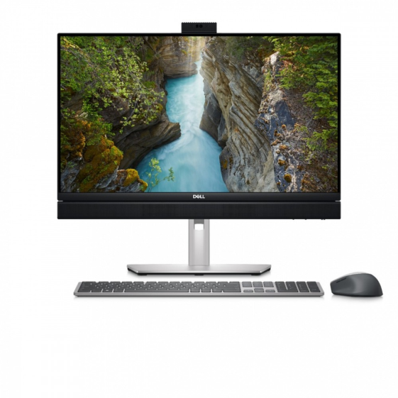 DELL Komputer Optiplex 24 AIO Plus/Core i5-13500/16GB/256GB SSD/23.8 FHD/Integrated/Adj Stand/IR Cam/Mic/WLAN + BT/Wireless Kb & Mouse/W11Pro - N004O7410AIOPEMEA_VP