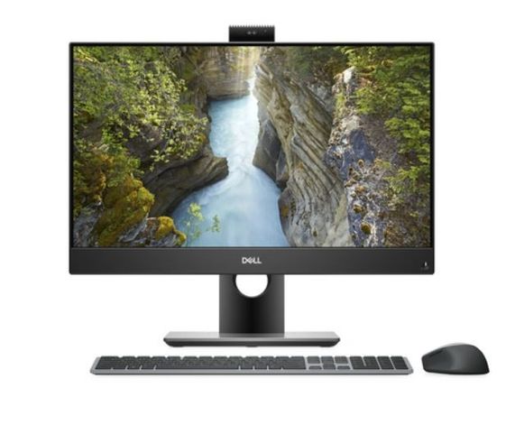 DELL Komputer Optiplex 7490 AIO/Core i5-10505/8GB/256GB SSD/23.8 FHD/Integrated/Adj Stand/Cam & Mic/WLAN + BT/Wireless Kb & Mouse/W10Pro/IUnite - N204O7490AIOUNITE