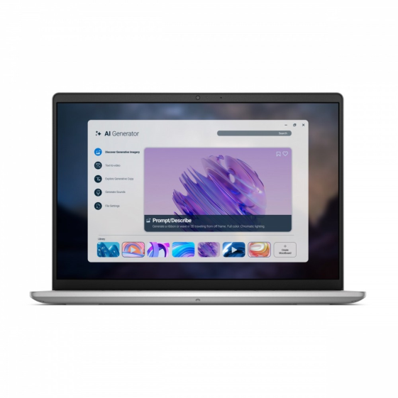 Laptop Dell Pro 14 Essential PV14255 W11P Ryzen AI 7 350|16GB|1TB|AMD Radeon|FgrPr|WLAN+BT|14.0 FHD+|BcklKb|4C|65W|3YPS Platinum Silver Metal - PV14255_KRK_501