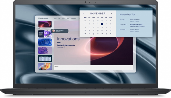 Laptop Dell Pro 15 Essential PV15250 W11P C3-100U|8GB|512GB|Intel UHD|WLAN+BT|15.6 FHD|Backlit Kb|3 Cell|65W|3YPS - PV15250_RPLU_004_P8L