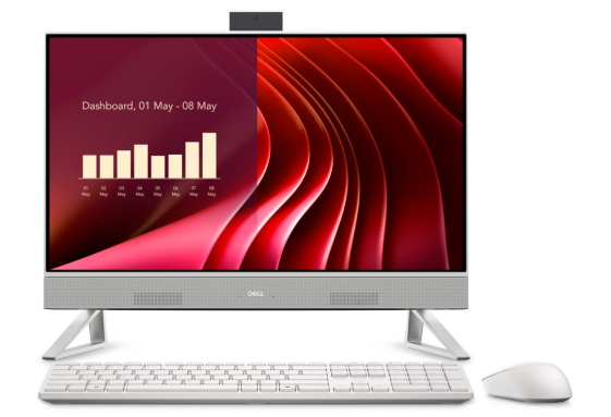 Komputer Dell 24 All-in-One EC24250 Win 11 Pro i5-1334U/16GB/512GB SSD/23.8 FHD/Intel Iris Xe/Cam/WLAN + BT/Backlit Kb/3Y ProSupport - X_EC24250_RPLU-R_007