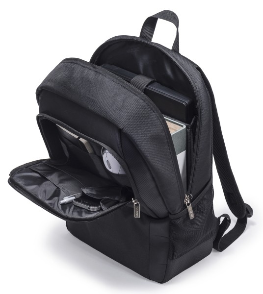 DICOTA Backpack BASE 15-17.3 Black - Plecak na notebook  - D30913