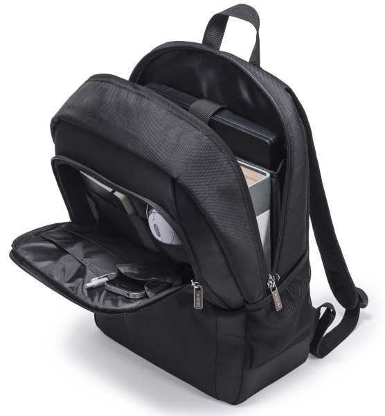 DICOTA Backpack BASE 13-14.1 Black - Plecak na notebook  - D30914