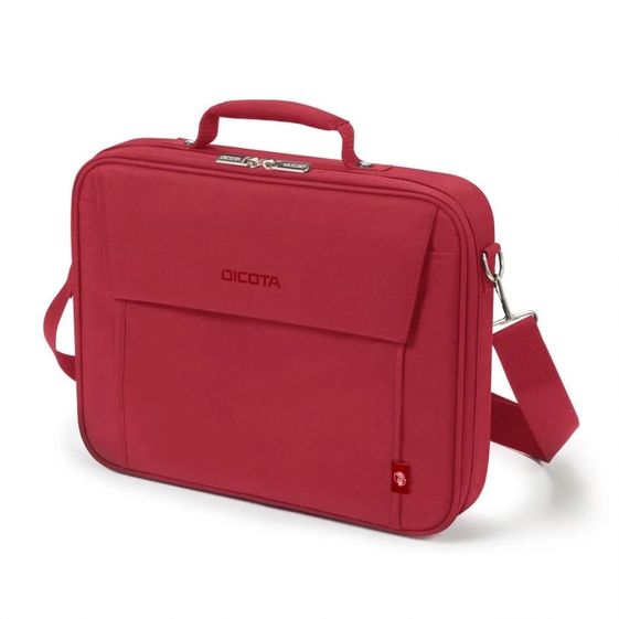 DICOTA Torba na laptopa Eco Multi BASE 15-17.3 cala czerwona - D30917-RPET