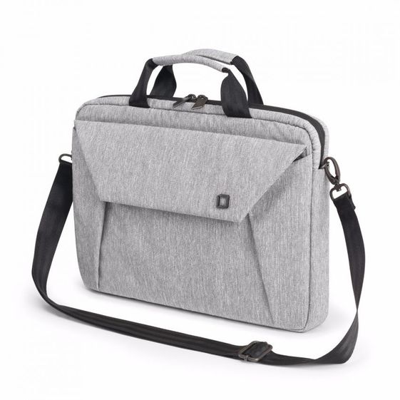 DICOTA Wąskie etui na laptop EDGE 14-15.6 jasnoszare - D31388