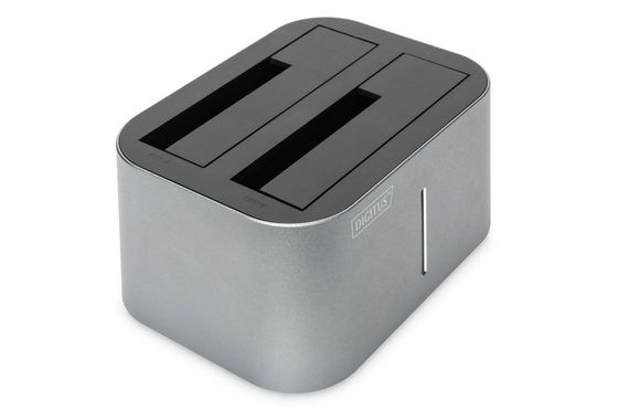 DIGITUS Stacja dokująca USB 3.0 do SSD/HDD 2.5/3.5" SATA III z funkcją klonowania - DA-71540-1