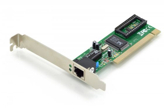 DIGITUS Karta sieciowa przewodowa PCI do Fast Ethernet 10/100Mbps - DN-1001J