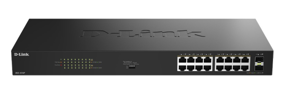 D-LINK Przełącznik DGS-1018P/E - DGS-1018P/E