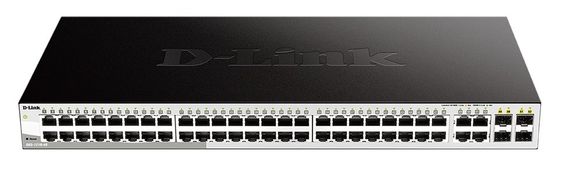 D-LINK Przełącznik DGS-1210-48 Switch 44GE 4SFP  - DGS-1210-48/E
