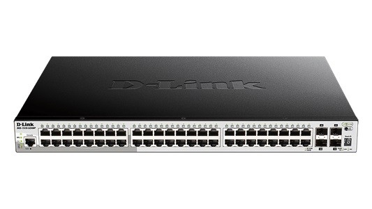 D-LINK Przełącznik DGS-1510-52XMP Switch 48GE PoE+ 4SFP+  - DGS-1510-52XMP/E