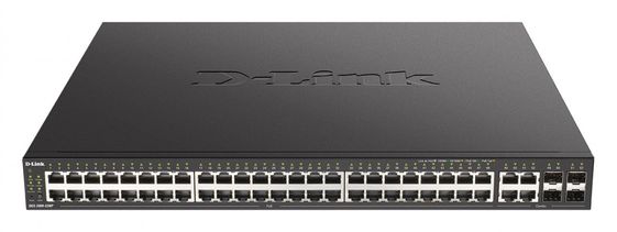 D-LINK Przełącznik DGS-2000-52MP 48xGE PoE 4xSFP  - DGS-2000-52MP