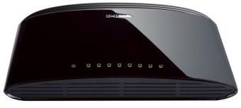 D-LINK DES-1008D switch L2 8x10/100 Desktop/Wall NO FAN - DES-1008D/E