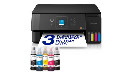 EPSON Urządzenie wielofunkcyjne MFP ITS EcoTank L3361  color/A4/33ppm/WLAN(D)/LCD3.7cm/czarny - C11CL63419
