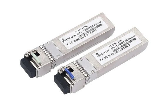 EXTRALINK Moduły SFP+ 10G 1270/1330nm single mode 20km LC  - EX.15111