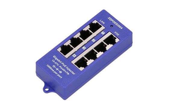 EXTRALINK POE INJECTOR 4 PORT GIGABIT  - EX.6358