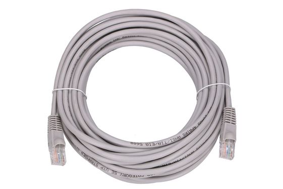 EXTRALINK Kabel sieciowy LAN Patchcord CAT.5E UTP 10m, skręcana para, miedziany - EX.7652