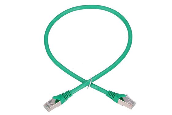 EXTRALINK Kabel sieciowy LAN Patchcord CAT.6 FTP 0,5m 1GBIT foliowana skręcona para, miedziany - EX.7706