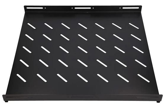 EXTRALINK Półka 1U 500mm czarna 19 cali - EX.8635