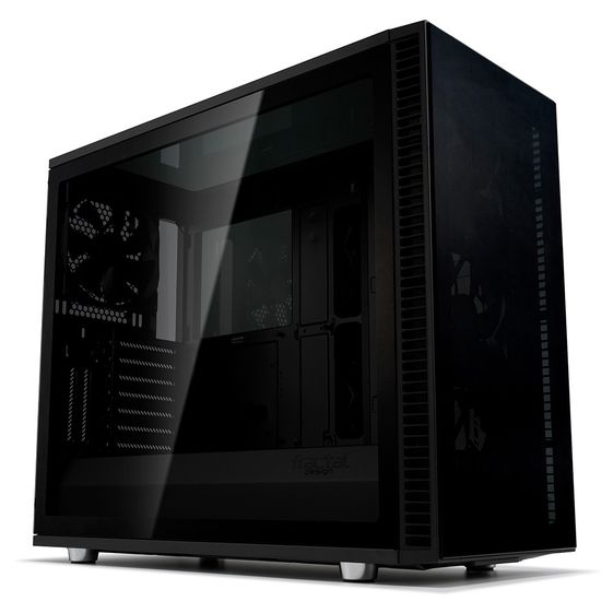 Fractal Design Obudowa Define S2 Vision Blackout Tempered Glass - FD-CA-DEF-S2V-BKO-TGD