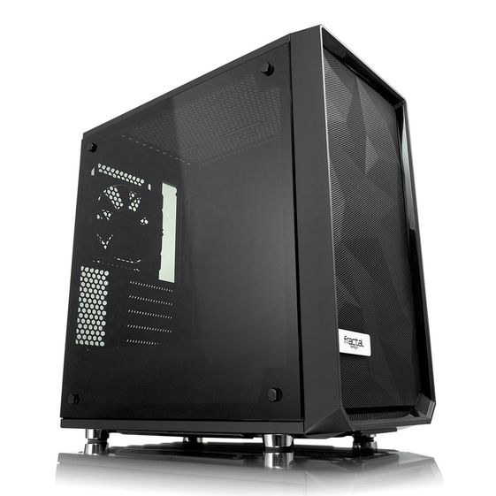 Fractal Design Obudowa Meshify MINI C Blackout Tempered Glass - FD-CA-MESH-C-MINI-BKO-TGD