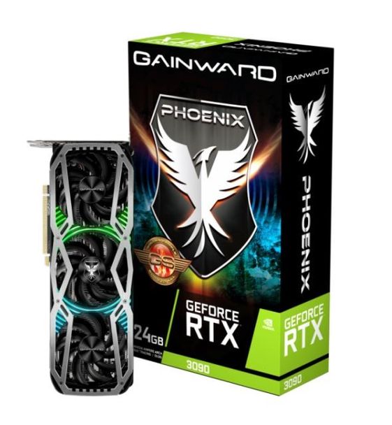 GAINWARD Karta graficzna GeForce RTX 3090 Phoenix GS 24G GDDR6X 384bit HDMI/3DP - 471056224-2034