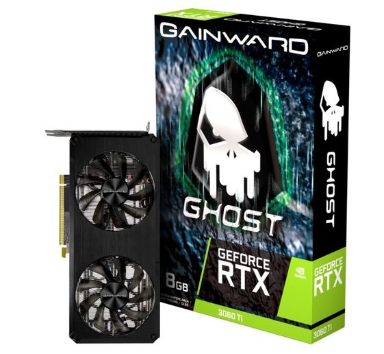 GAINWARD Karta graficzna GeForce RTX 3060 Ti GHOST  8GB GDDR6 256bit HDMI/3DP LHR  - 471056224-2270